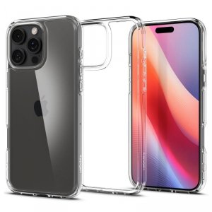 ETUI SPIGEN  ULTRA HYBRID IPHONE 16 PRO CRYSTAL CLEAR