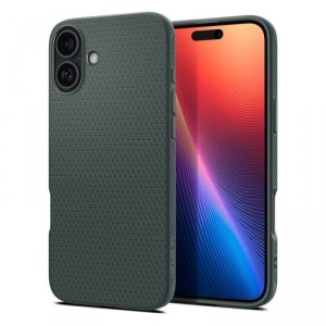 ETUI SPIGEN  LIQUID AIR IPHONE 16 ABYSS GREEN