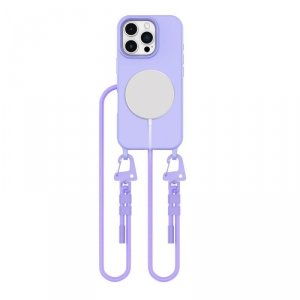 ETUI TECH-PROTECT  MAGNECKLACE MAGSAFE IPHONE 16 PRO MAX LAVENDER