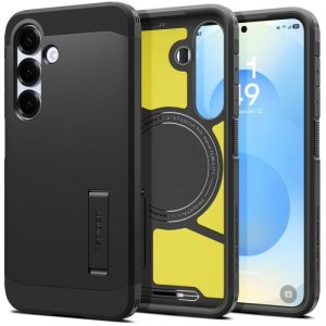 PANCERNE ETUI SPIGEN TOUGH ARMOR  MAGSAFE GALAXY S25+ PLUS BLACK
