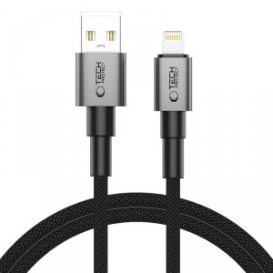 TECH-PROTECT ULTRABOOST DNA LIGHTNING KABEL  15W/2.4A 100CM IRON GREY