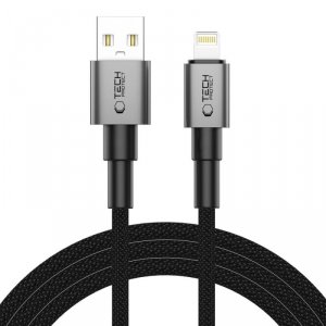 TECH-PROTECT ULTRABOOST DNA LIGHTNING KABEL  15W/2.4A 200CM IRON GREY