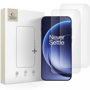 Szkło Hartowane Tech-Protect Glass Fit+ 2-Pack Bez Ramek do OnePlus 15 Clear