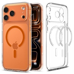 SPIGEN ULTRA HYBRID MAG MAGSAFE IPHONE 17 PRO MAX CLEAR/ORANGE