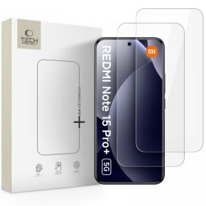 FOLIA HYDROŻELOWA TECH-PROTECT HYDRO FLEX+ 2-PACK XIAOMI POCO M8 PRO / REDMI NOTE 15 PRO+ PLUS 5G CLEAR