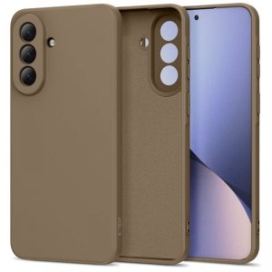 Etui Silikonowe Tech-Protect Icon do Samsung Galaxy A57 5G – Brązowe (Brown)