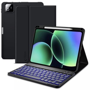 Etui Tech-Protect SC Pen z klawiaturą  Bluetooth Xiaomi Pad 7 / 7 PRO / 8 / 8 PRO 11.2 Miejsce na Rysik Czarne