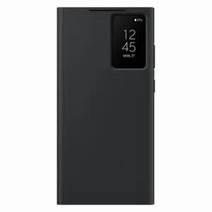 Samsung Smart View Wallet Case etui Samsung Galaxy S23 Ultra pokrowiec z inteligentną klapką okienkiem portfel na kartę czarne (
