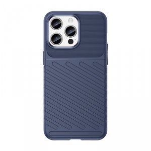 Pancerne etui iPhone 15 Pro Max Thunder Case - niebieskie