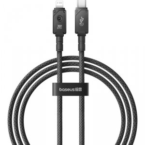 Kabel USB C - Lightning Baseus Unbreakable 20W 480Mb/s 1m - czarny