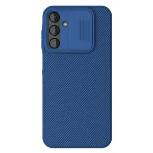 Etui z osłoną na aparat Nillkin CamShield Case do Samsung Galaxy A15 5G - niebieski
