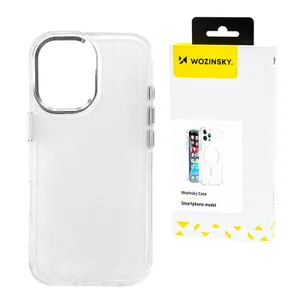 Etui Wozinsky Glitter Case na Samsung Galaxy S25 Ultra - przezroczyste z brokatem