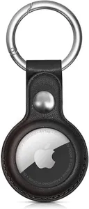 Etui do Apple AirTag z ekoskóry - czarne