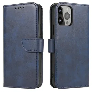 Etui Magnet Case z klapką na iPhone 16e - niebieskie