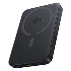 Powerbank Baseus EnerFill FM12 10000mAh 22,5W Qi2 kompatybilny z MagSafe z kablem Baseus Simple USB-C 20V/3A 30cm - czarny