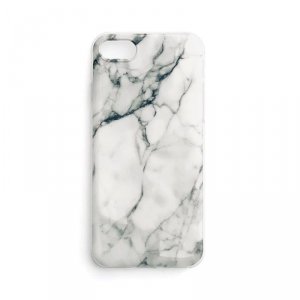 Wozinsky Marble żelowe etui pokrowiec marmur Xiaomi Mi 10 Lite biały