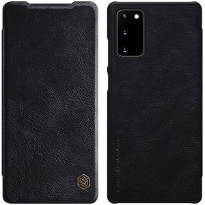 Nillkin Qin skórzana kabura etui Samsung Galaxy Note 20 czarny