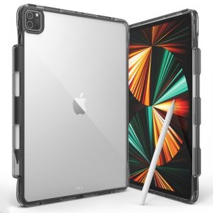 Ringke Fusion etui pokrowiec z żelową ramką iPad Pro 12.9'' 2021 czarny ()