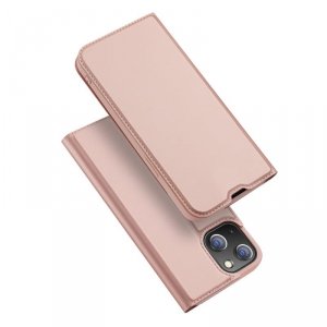 Dux Ducis Skin Pro kabura etui pokrowiec z klapką iPhone 13 mini różowy