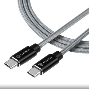 Tactical kabel aramidowy Kevlar Fast Rope USB-C/C 100W - 200cm