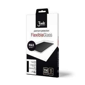 3MK FlexibleGlass Max Honor 10 Lite czarny/black, Szkło Hybrydowe z wzmocnionymi krawędziami