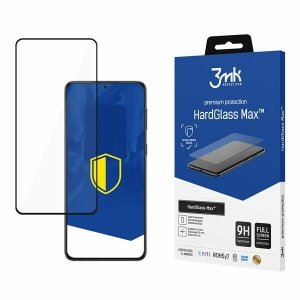 3MK HardGlass Max Sam S901 S22 czarny/black FullScreen Glass