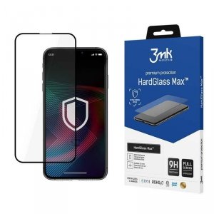 3MK HardGlass Max iPhone 14 6,1 czarny/black, FullScreen Glass