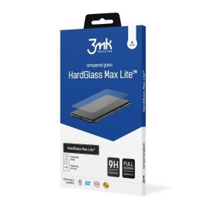 3MK HardGlass Max Lite Sam S23 Ultra S918 czarny/black Fullscreen Glass Lite