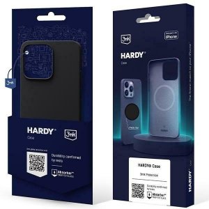 3MK Hardy Case iPhone 15 Plus / 14 Plus 6.7 grafitowy/graphite MagSafe