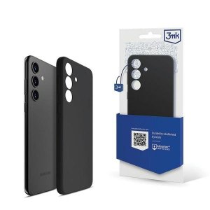 3MK Silicone Case Sam S24 S921 czarny/black