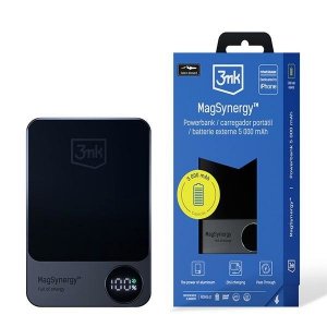 3MK MagSynergy Powerbank 5000mAhz funkcją ładowania bezprzewodowego MagSafe
