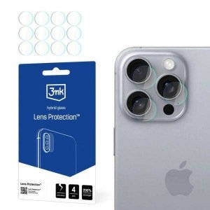 3MK Lens Protect iPhone 16 Pro Max 6.9 Ochrona na obiektyw aparatu 4szt