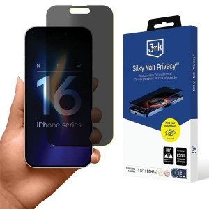 3MK Silky Matt Privacy iPhone 16 Plus6.7 Folia prywatyzująca