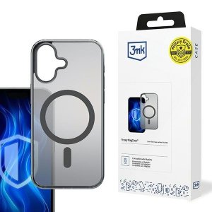 3MK Frosty MagCase iPhone 16czarny/black