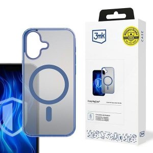 3MK Frosty MagCase iPhone 16 Plusniebieski/blue