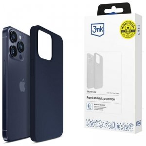 3MK Silicone Case iPhone 16 Pro Max 6.9 granatowy/dark navy