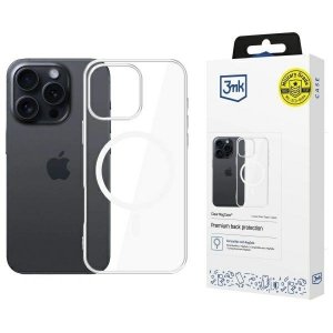 3MK Clear MagCase iPhone 16 Pro 6.3     przezroczysty/clear