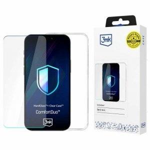 Zestaw 3MK ComfortDuo Clear MagCase do   Apple iPhone 16E / 17E
