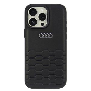 Audi Synthetic Leather iPhone 16 Pro Max6.9 czarny/black hardcase AU-TPUPCIP16PM-GT/D2-BK
