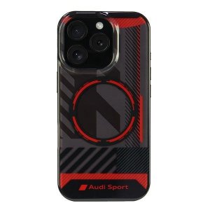 Audi IML Sport MagSafe iPhone 16 Pro6.3 czarny/black hardcase AUS-IMLMIP16P-RSQ/D2-BK