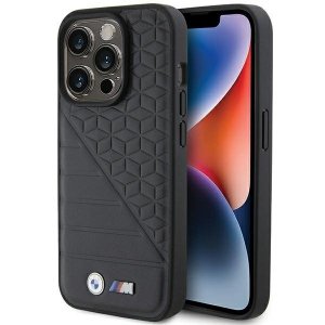 BMW BMHCP15L22PMGK iPhone 15 Pro 6.1 czarny/black hardcase Bi Pattern