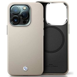 BMW BMHMP16X23PUFWG iPhone 16 Pro Max    6.9 szary/grey hardcase Sign Full Wrapped Metal MagSafe