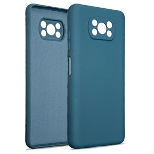 Beline Etui Silicone Xiaomi Poco X3 niebieski/blue