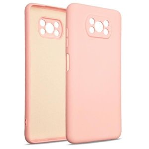 Beline Etui Silicone Xiaomi Poco X3 różowo-złoty/rose gold