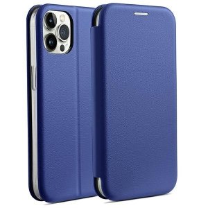 Beline Etui Book Magnetic iPhone 14 ProMax 6,7 niebieski/blue