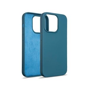 Beline Etui Silicone iPhone 15 Pro 6,1 niebieski/blue