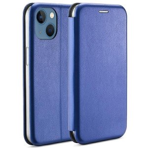 Beline Etui Book Magnetic iPhone 15 / 14 / 13 6.1 niebieski/blue
