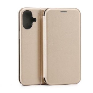 Beline Etui Book Magnetic iPhone 16 Plus6.7 złoty/gold
