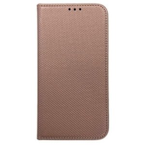 Etui Smart Magnet book Samsung S23 Ultra S918 różowo złoty/rose gold