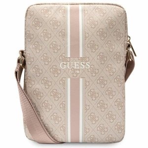 Guess Torba GUTB10P4RPSP 10różowy/pink 4G Stripes Tablet Bag